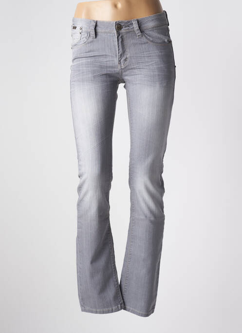 Jeans coupe slim gris ONADO pour femme