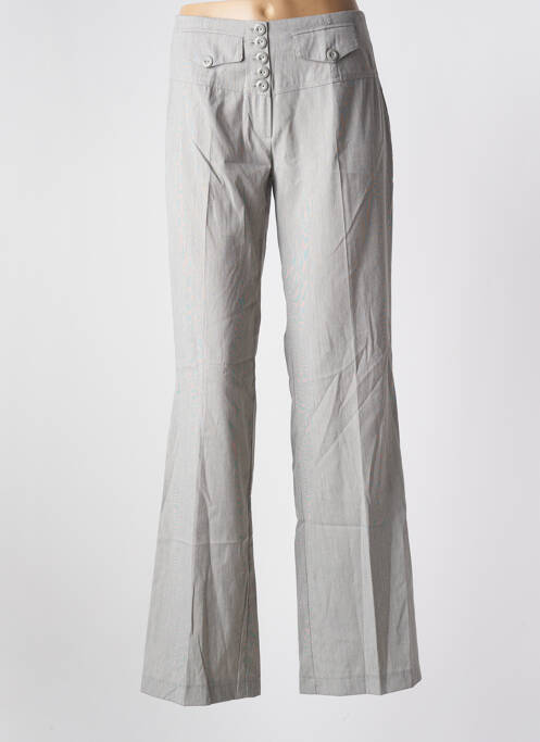 Pantalon flare gris VERO MODA pour femme
