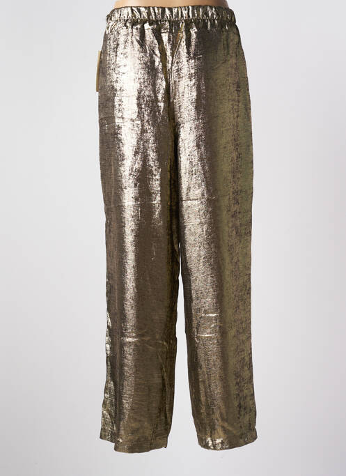 Pantalon large or CHARMING GIRL BY SILIA pour femme
