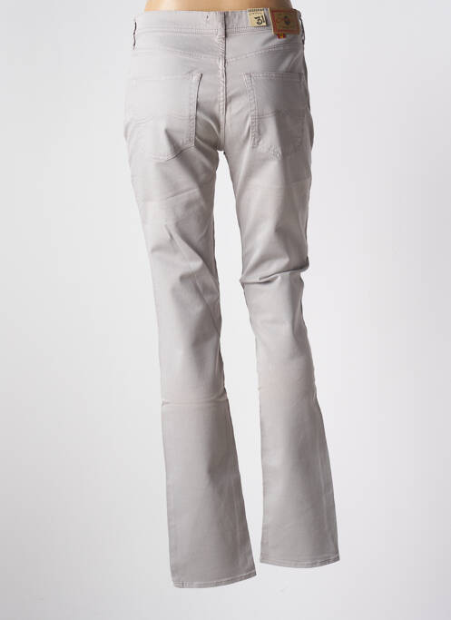 Pantalon slim gris CIMARRON pour femme
