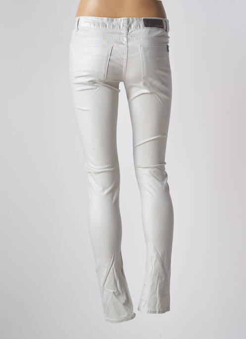 Pantalon slim argent LES P'TITES BOMBES pour femme