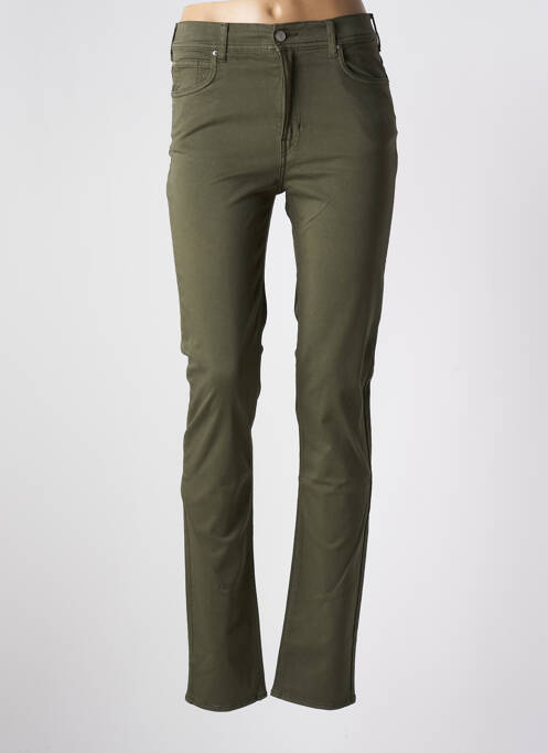 Pantalon slim vert CIMARRON pour femme