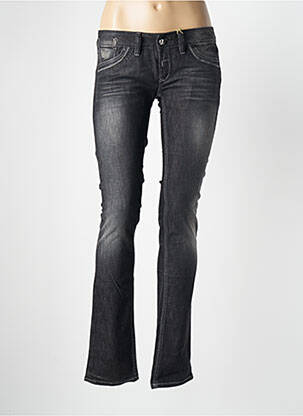 Jeans coupe slim taille basse taille basse gris KAPORAL femme