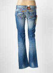 Jeans coupe droite bleu KAPORAL pour femme seconde vue