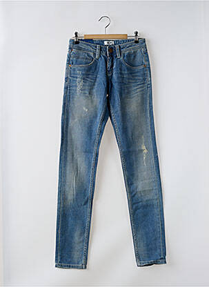 Jeans coupe slim effet usé délavé taille normale bleu XX BY MEXX femme