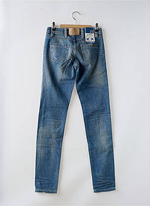 Jeans coupe slim effet usé délavé taille normale bleu XX BY MEXX femme