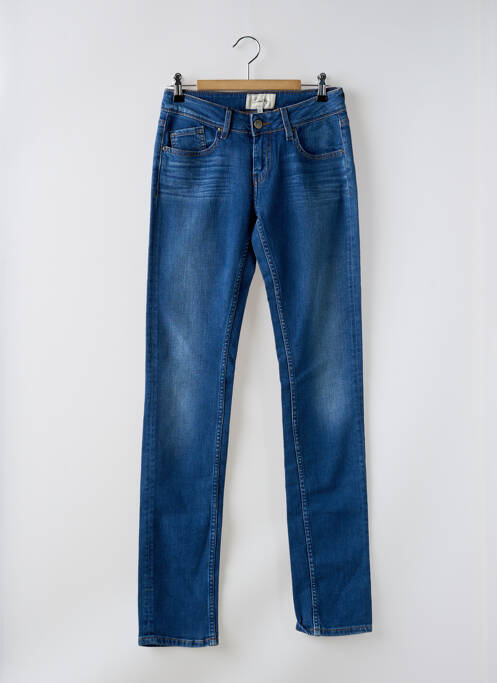 Jeans coupe slim stretch taille normale bleu SCHOOL RAG femme