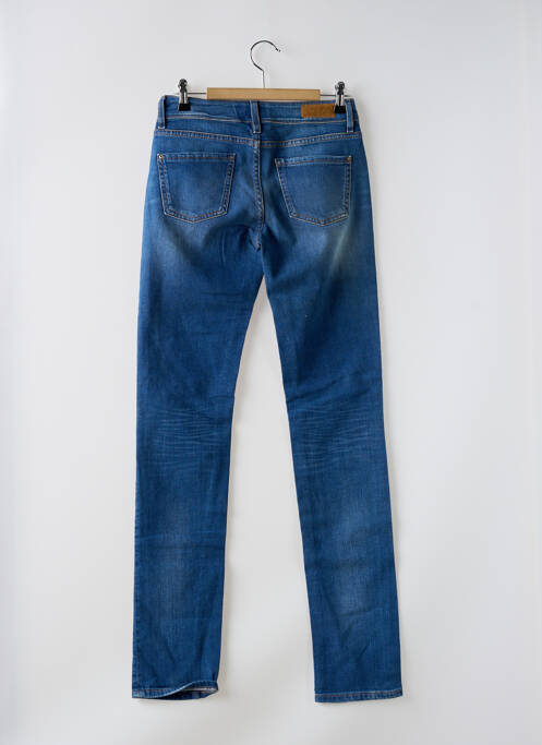 Jeans coupe slim stretch taille normale bleu SCHOOL RAG femme