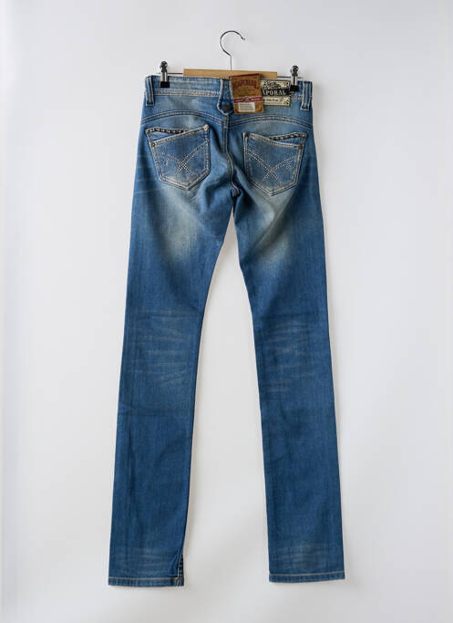 Jeans coupe droite bleu KAPORAL pour femme