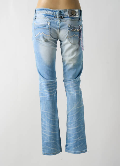 Jeans coupe droite bleu NEWPLAY pour femme