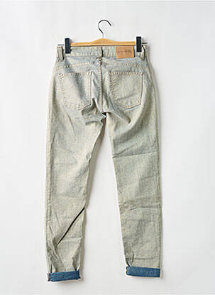 Jeans coupe slim stretch taille normale or AMELIE & AMELIE femme