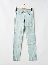 Jeans coupe slim taille basse taille basse bleu LES P'TITES BOMBES femme