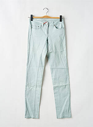 Jeans coupe slim stretch taille basse bleu LES P'TITES BOMBES femme