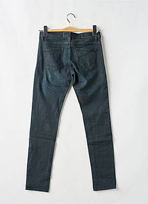 Jeans coupe slim stretch taille basse gris REIKO femme