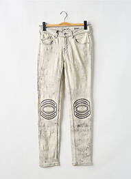 Jeans skinny taille normale taille normale gris SCHOOL RAG femme