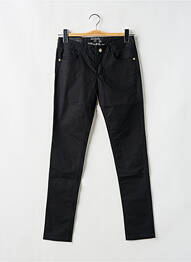 Pantalon slim taille basse taille basse noir LES P'TITES BOMBES femme
