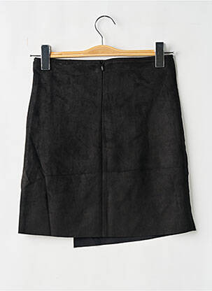 Jupe courte taille haute noir HF WOMAN COLLECTION femme