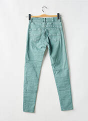 Jeans coupe slim vert MELLY & CO pour femme seconde vue