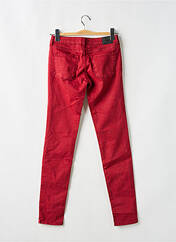 Pantalon slim rouge CIMARRON pour femme seconde vue