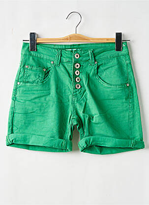 Short vert PLACE DU JOUR pour femme