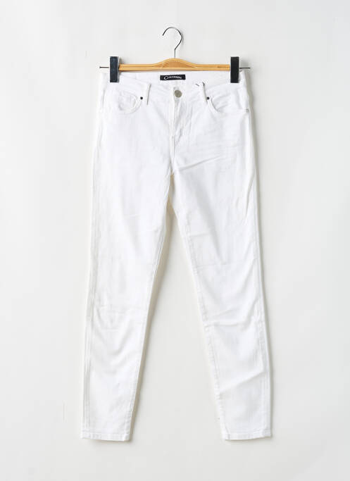 Jeans coupe slim blanc CIMARRON pour femme