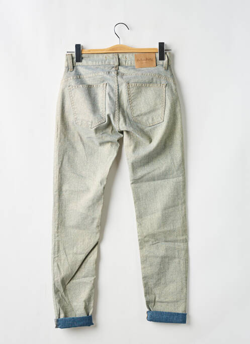 Jeans coupe slim or AMELIE & AMELIE pour femme