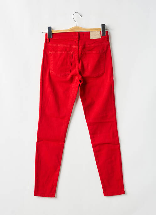 Jeans coupe slim rouge CIMARRON pour femme