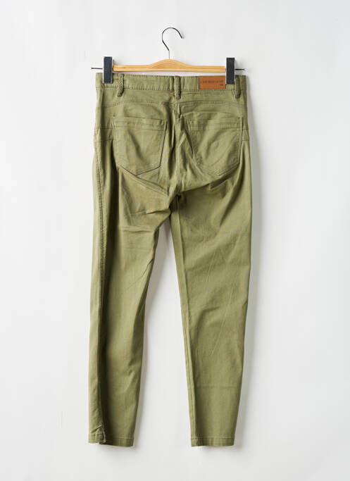 Pantalon slim vert C'EST BEAU LA VIE pour femme