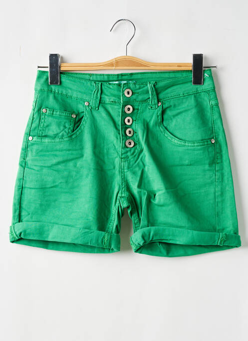 Short vert PLACE DU JOUR pour femme