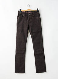 Pantalon slim stretch taille normale marron ONADO femme