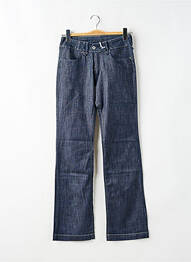 Jeans coupe droite taille normale taille normale bleu LPB femme