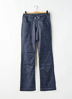Jeans coupe droite taille normale taille normale bleu LPB femme