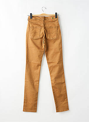 Pantalon slim stretch taille normale marron CIMARRON femme