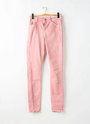 Pantalon slim taille normale taille normale rose STREET ONE femme