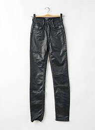 Pantalon slim taille basse taille basse noir CIMARRON femme