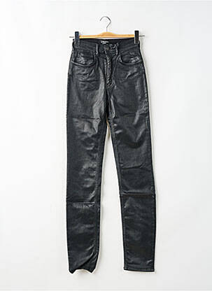 Pantalon slim taille basse taille basse noir CIMARRON femme