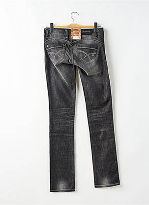 Jeans coupe slim tissage brut taille normale noir KAPORAL femme