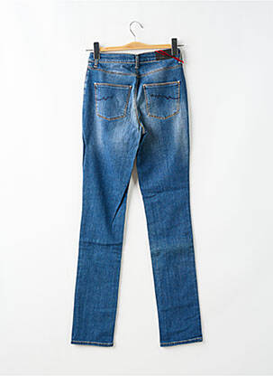 Jeans coupe slim tissage brut taille normale bleu KANOPE femme