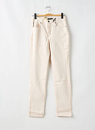 Pantalon slim stretch taille normale beige CIMARRON femme