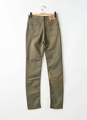 Pantalon slim stretch taille normale vert CIMARRON femme