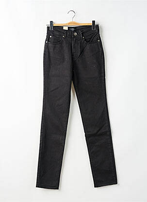 Pantalon slim stretch taille normale noir CIMARRON femme