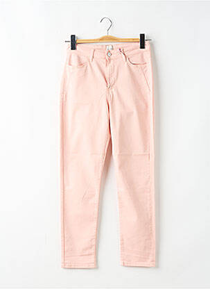 Pantalon slim stretch taille normale rose KANOPE femme