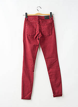 Pantalon slim stretch taille normale rouge CIMARRON femme