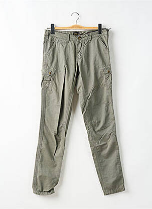 Pantalon cargo poches taille normale vert ATTRACT femme