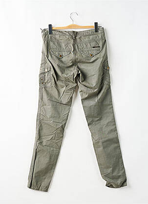 Pantalon cargo poches taille normale vert ATTRACT femme