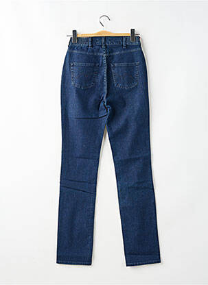 Jeans coupe slim tissage brut taille normale bleu KANOPE femme