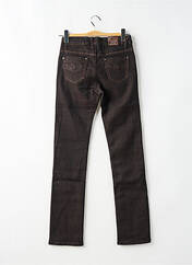 Pantalon slim marron ONADO pour femme seconde vue