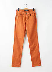 Pantalon slim orange KANOPE pour femme seconde vue