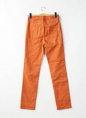 Pantalon slim orange KANOPE pour femme seconde vue