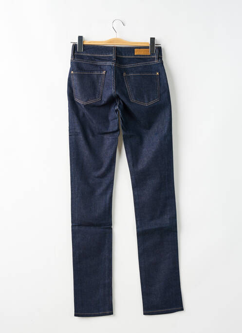 Jeans coupe slim tissage brut taille normale bleu SCHOOL RAG femme